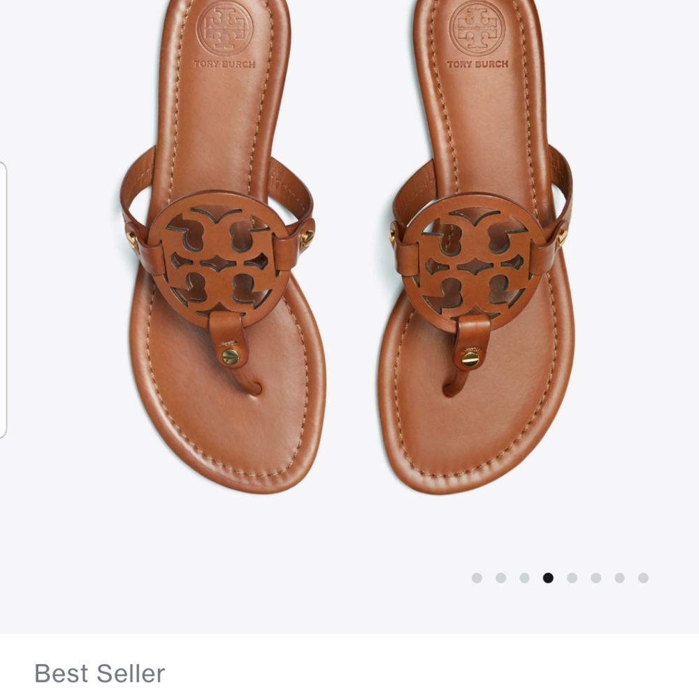 Tory Burch Miller Sandals Sz 10